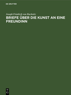 cover image of Briefe über die Kunst an eine Freundinn